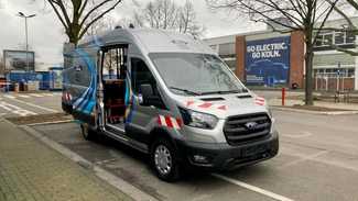 Bis Ende des Jahres sollemn 90 Werkstatt-Vans für den mobilen Ford-Transporter-Service im Einsatz sein.