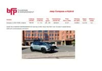 Technische Daten Jeep Compass 1.5 GSE T4 48V e-Hybrid Mai 2022