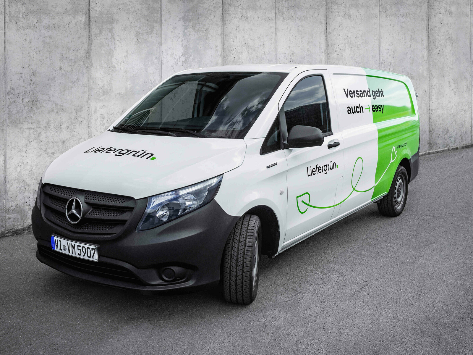 Liefergrün nimmt 25 e-Vito-Kastenwagen von Mercedes-Benz Automotive Mobility in Betrieb und will um weitere 40 aufstocken. 