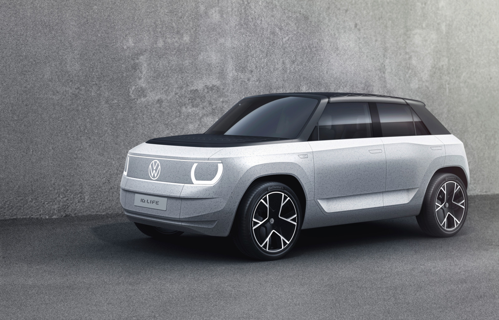 Vom VW ID.Life Concept abgewandelt, soll sich 2025 ein Einstiegs-Stromer mit der Nomenklatur ID.2 auf den Weg machen.
