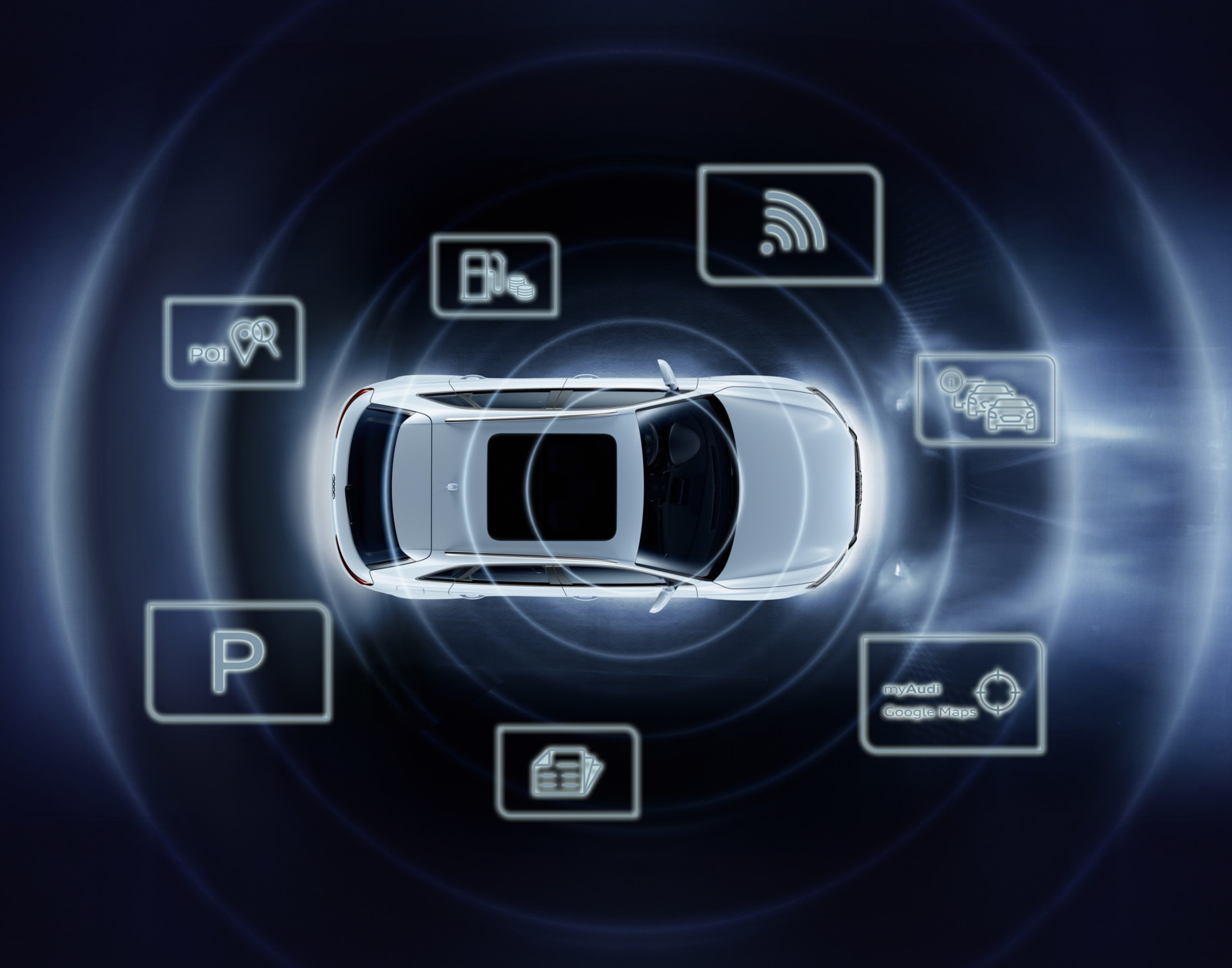 Vernetzung und arbeitsgerechte Konnektivität im Auto entwickeln sich rasant. Apps spielen dabei eine große Rolle.