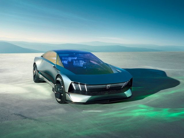 Das Anfang 2023 vorstellte Konzeptauto Inception nimmt einiges der kommenden E-Peugeots vorweg