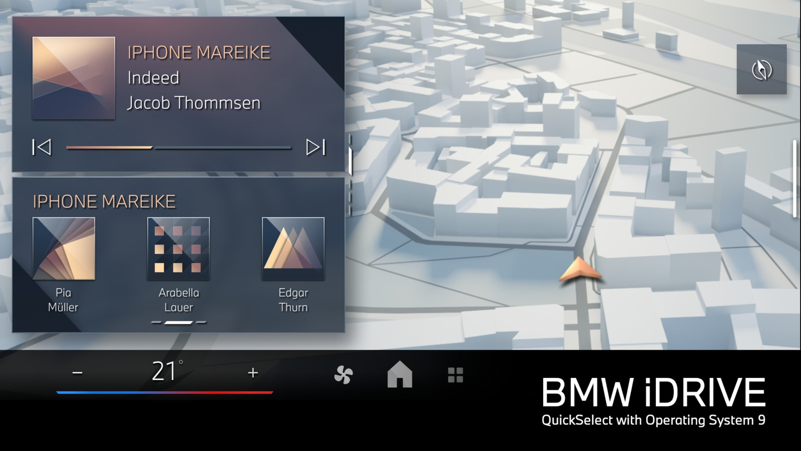 BMW aktualisiert iDrive und verpasst seinem Infotainmentsystem einen Home-Bildschirm und eine neue Menüstruktur.
