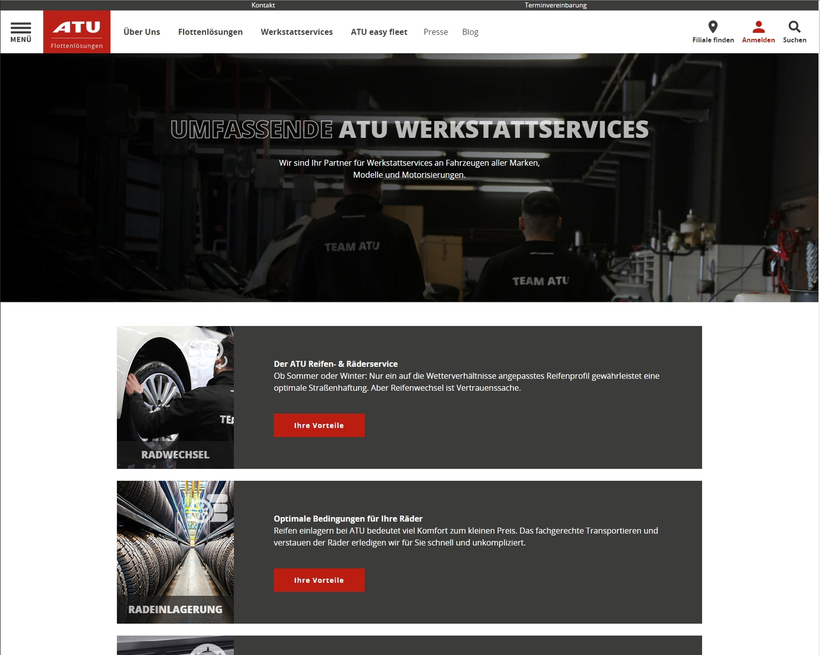 ATU hat eigenständigen B2B-Webauftritt online geschaltet 