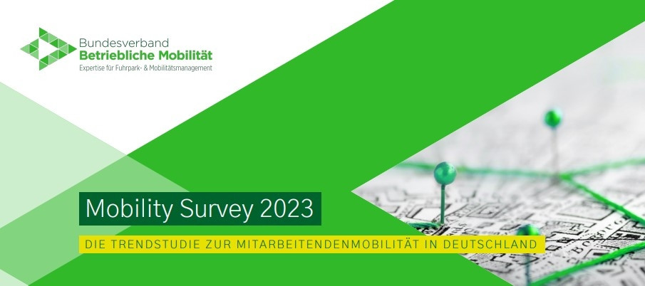 Die BBM Mobility Survey als Wappen in grün-weiß.